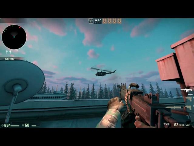 Прохождение карты Co-op Mission Rush в CS GO! РЖАЧ