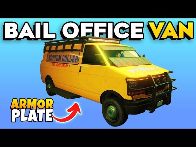 GTA 5 Online How to Customize Bail Enforcement Van with Armor Plating (Bail Office Transport)