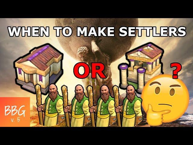 PRECISELY How Many Settlers to Produce in Civ 6!