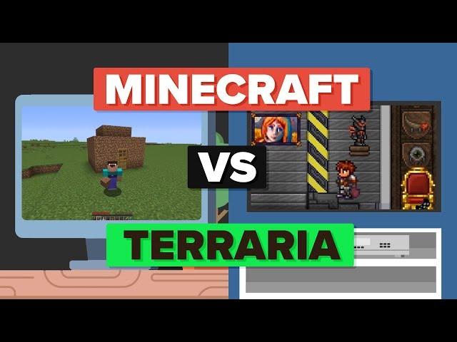 Minecraft vs Terraria - How Do They Compare? Video Game Comparison