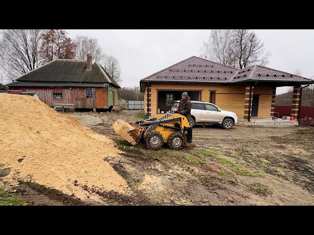 Нам не хватило! Что делать? Заливаем стяжку в прихожей. Стройка продолжается. Жизнь простых людей.