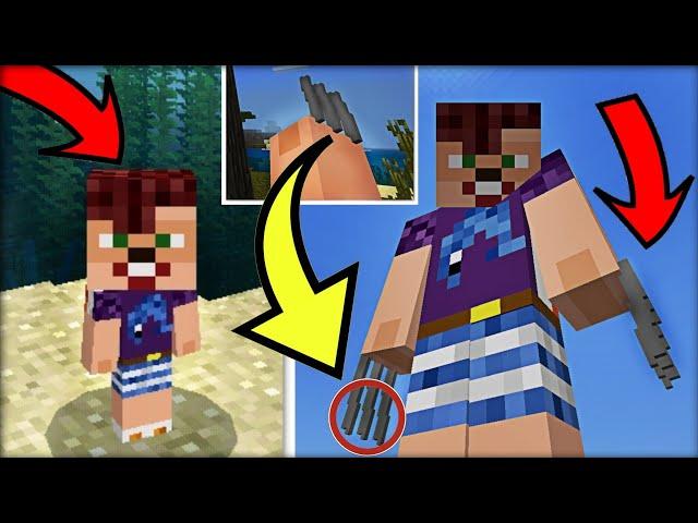 КАК СТАТЬ РЕБЁНКОМ ИЛИ РОСОМАХОЙ В MINECRAFT PE 1.6.0.6 | КАК СДЕЛАТЬ 4D СКИН | БЕЗ МОДОВ И ТЕКСТУР!