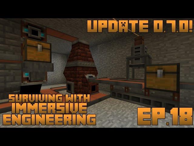 Surviving With Immersive Engineering :: Ep.18 - Improved Blast Furnace And Metal Press