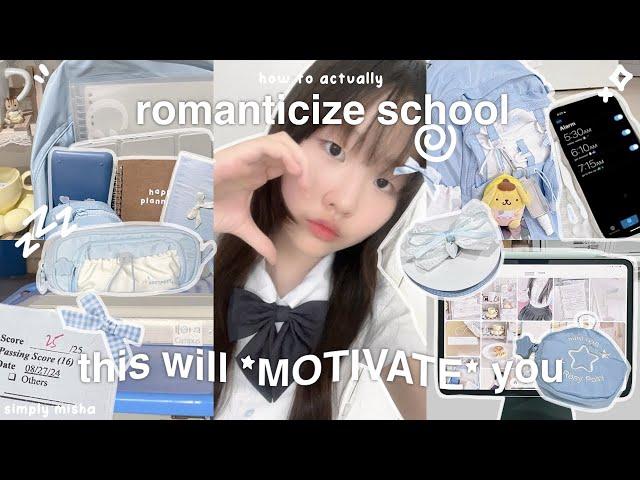 HOW TO ROMANTICIZE SCHOOL?! 10 ways: A+ back to school,pinterest student mindsets,study motivation