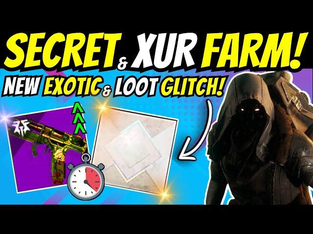 New XUR EXOTIC Farm & SECRET LOOT! Rare Artifice Armor GLITCH, HAWKMOON & Catalysts Nov 29 Destiny 2