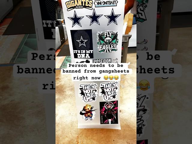 What are we doing with cowboy gear in April  #nfl #subscribe #gangsheet #dtfprinting #dtftransfer