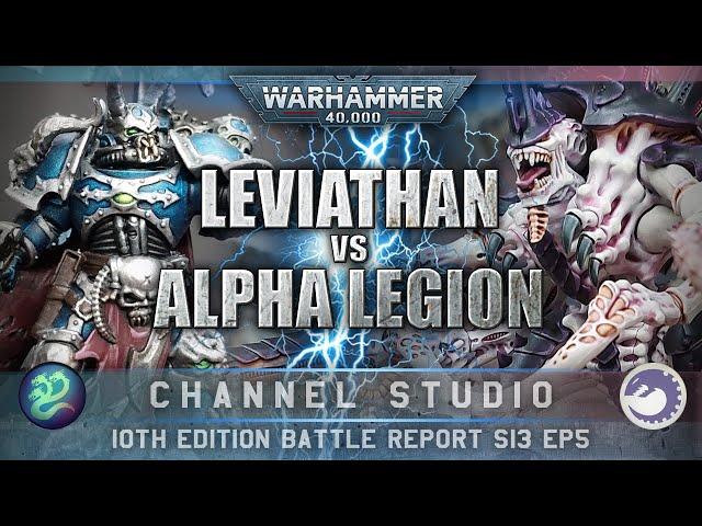 Leviathan Tyranids vs Chaos Space Marines Warhammer 40K Battle Report 10th Edition 2000pts