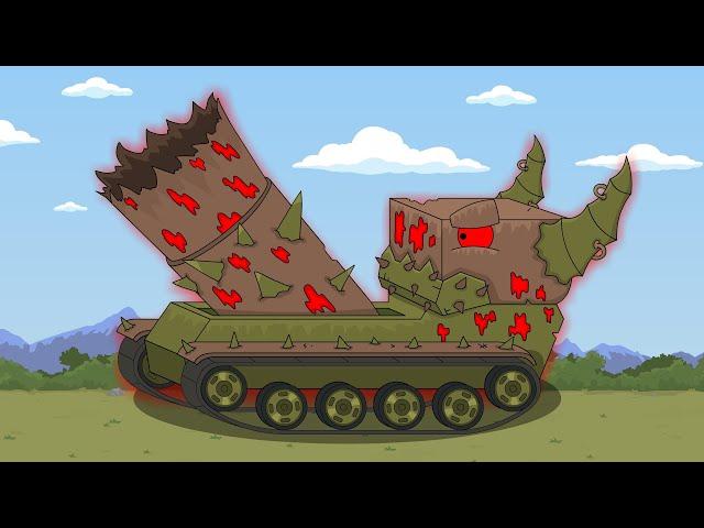 New MONSTER FROM HELL - Cartoons about tanks