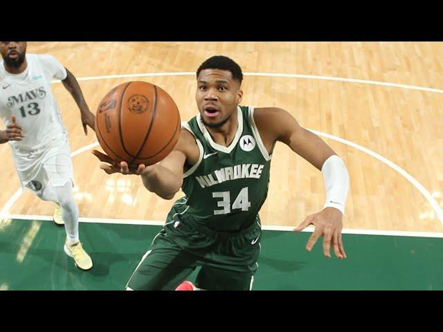 Giannis 20K Career Points! Lillard 34 Points vs Mavs!