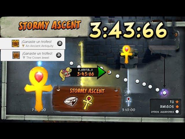 STORMY ASCENT Relic Gold In 3:43:66 - Crash Bandicoot N. Sane Trilogy