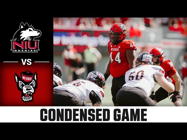 Northern Illinois vs. NC State Condensed Game | 2024 ACC Football