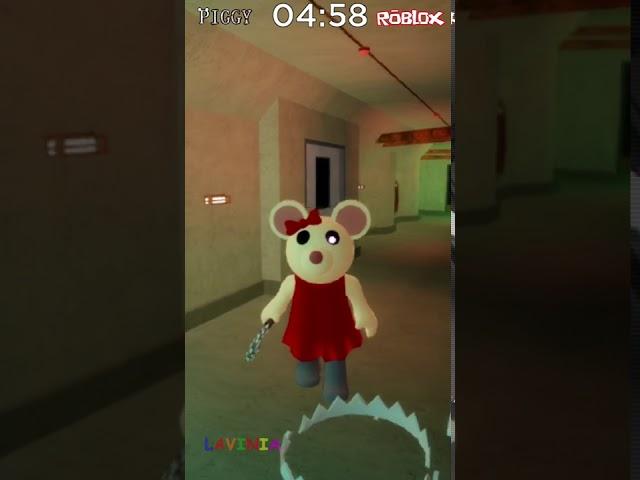 Roblox Piggy побег от СВИНКИ ПИГГИ! Lavinia поймала всех в Роблокс Piggy! #Shorts