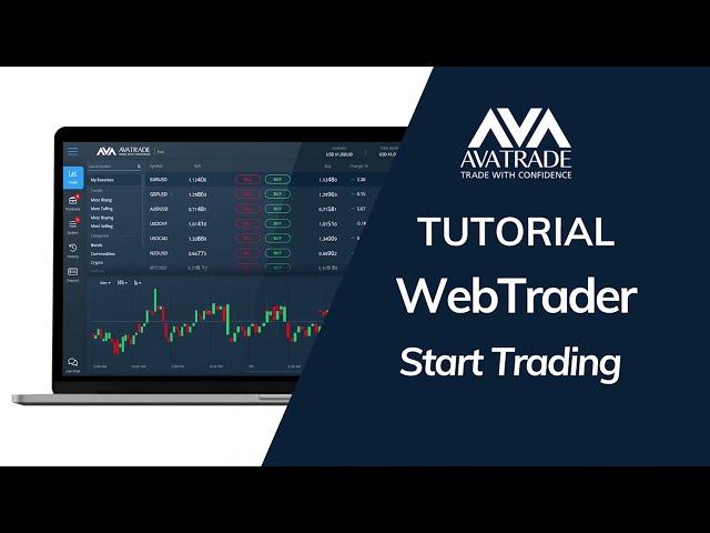 WebTrader Tutorial - Start Trading | AvaTrade