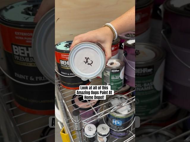 Oops Paint - All Under $10! Budget Friendly Project Supplies for your next DIY! #shorts #ideas #diy