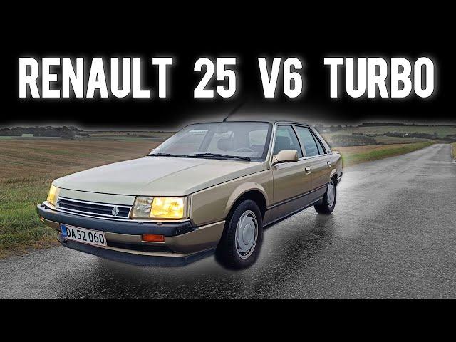 Renault 25 V6Turbo | This Car Was Impounded ! What Did I Buy ?