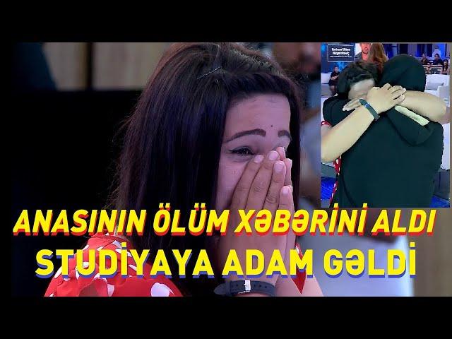 24 ildən sonra anasının ölüm xəbərini alan Günel üçün studiyaya kim gəldi? Seni axtariram 21.09.2024