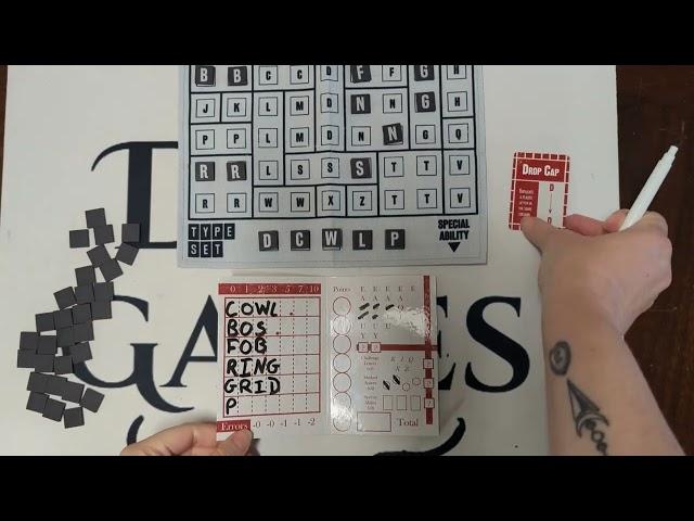 DVC Games: How to Play TYPESET