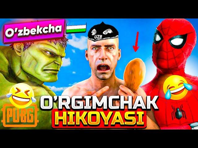 PUBG - O'RGIMCHAK HIKOYASI ● HULK VS SPIDERMAN VS JOKER O'ZBEKCHA DUBLYAJ PRIKOL 2022