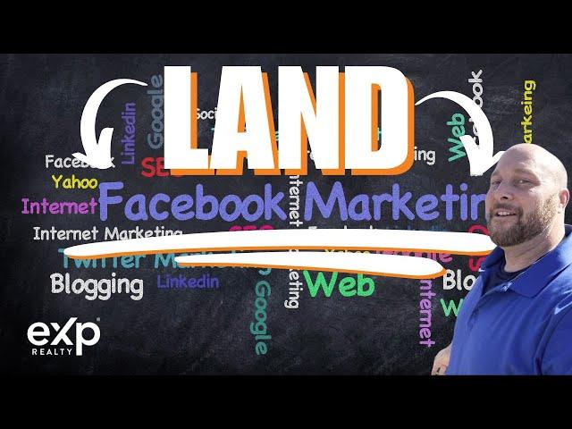 Real Estate Agents - How I market LAND FOR SALE on Facebook - STEP BY STEP