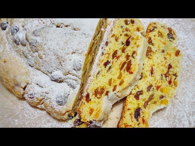 Рождественский ШТОЛЛЕН  Творожный Штоллен  Curd Stollen