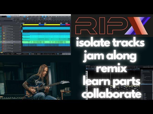 Isolate, Learn, Jam Along and Remix ANY Audio Tracks | RipX DeepRemix