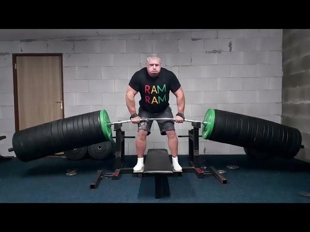 RAM RAM 820 KG WORLD RECORD PARTIAL DEAD LIFT RAW