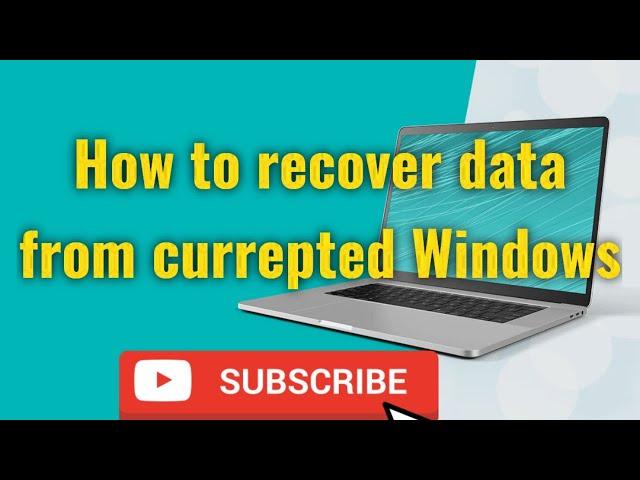 How to Recover Data from Corrupted Windows 10#education#comptech2022#@comptech2022