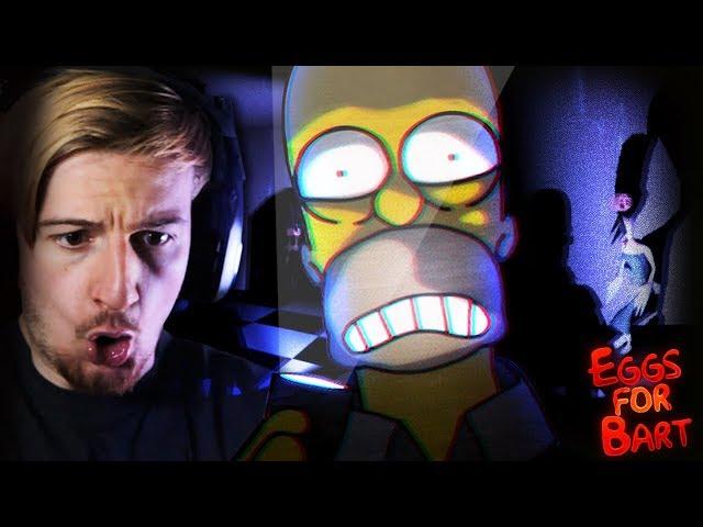 A SIMPSONS HORROR GAME? LET'S DO THIS. || Eggs For Bart