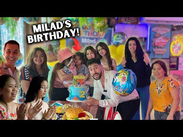 Our Son MILAD'S 2ND BIRTHDAY Celebration  | Filipino Arab Family