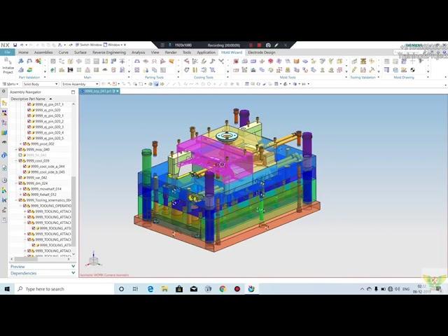 Cim Design Solution Free Mold Design Tutorial or Advance Injection Mould Designing in Unigraphics