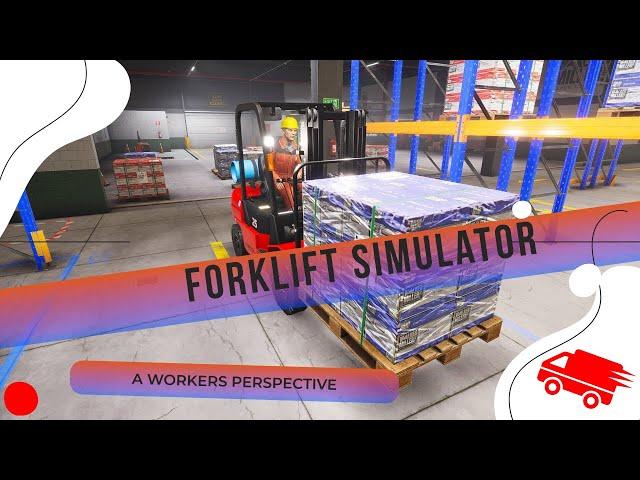 Forklift Simulator | Mastering the Warehouse | Realistic Forklift Operations