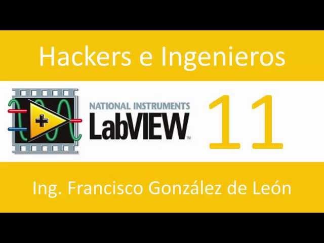 11 Curso de Programación en LabView : Array, Sort, Search, Split, Reverse, Rotate