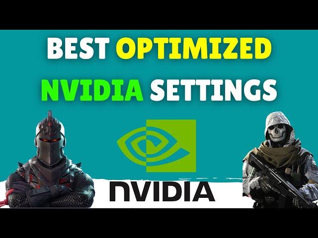 Best Nvidia Control Panel Settings For Optimal Performance ( Comprehensive GUIDE 2021 )