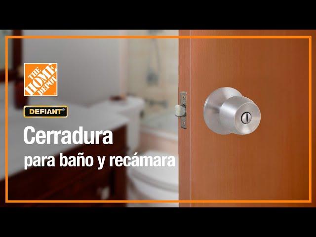 CERRADURA PARA BAÑO Y RECÁMARA DEFIANT