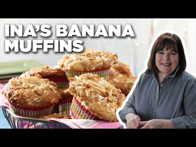 5-Star Banana Crunch Muffins | Barefoot Contessa | Food Network