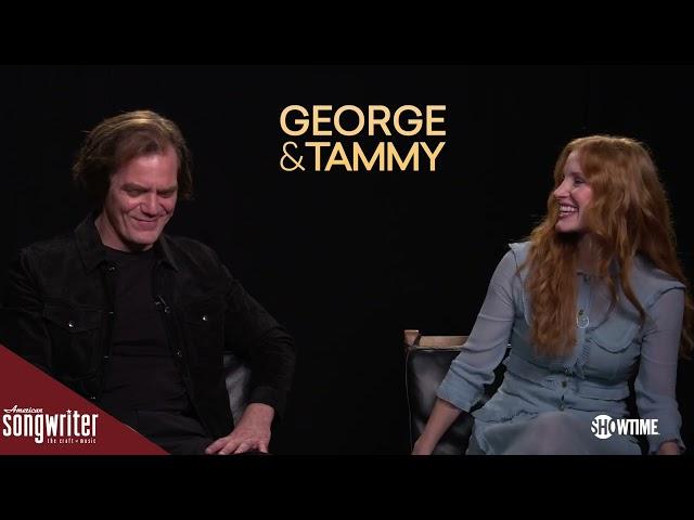 Jessica Chastain and Michael Shannon talk George and Tammy