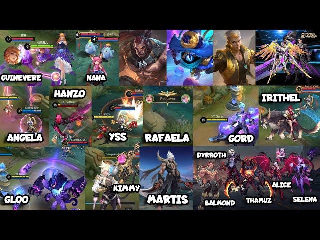 REVAMP MLBB HERO || MOBILE LEGENDS HERO REVAMP | REVAMP HERO MLBB | MOBILE LEGENDS REVAMP