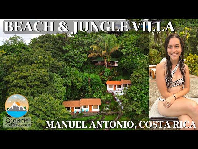 WHERE TO STAY in Manuel Antonio, Costa Rica (Jungle Villa, Monkeys, Sloths, & Private Beach Access!)