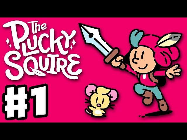 The Plucky Squire - Full Game Walkthrough Part 1 - A Page Turning Adventure!