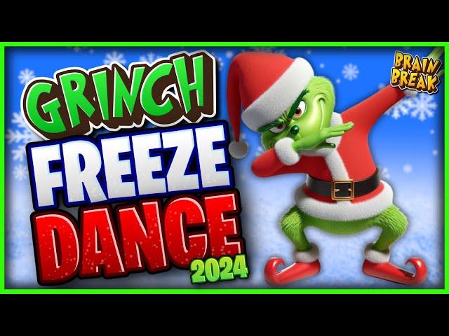 The Grinch Freeze Dance 2.0! | Christmas Brain Break | Winter Just Dance | Danny Go Noodle Inspired