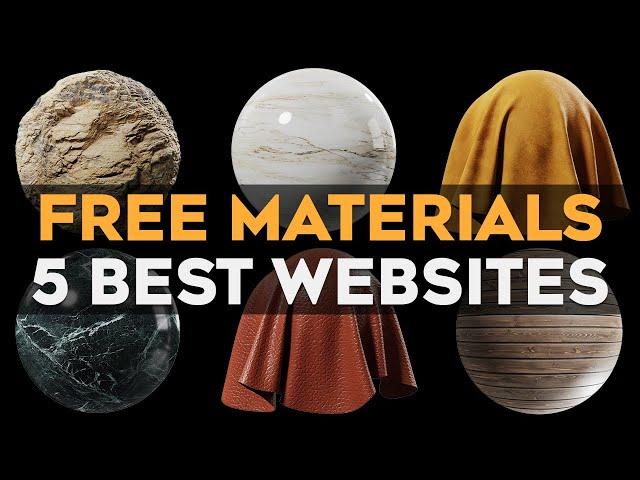 5 Best FREE Websites for PBR Textures and Materials