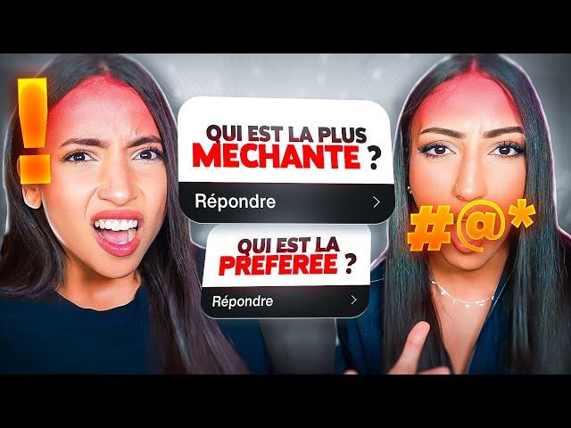 JE M'EMBROUILLE AVEC MA SOEUR EN PLEINE VIDÉO ! (FAQ)