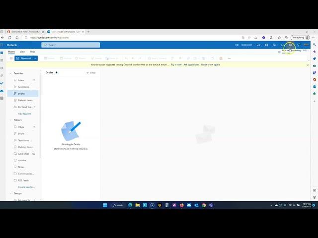How to turn forwarding on or off in web outlook