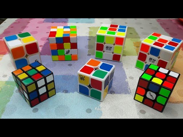 Zcube.hk unboxing: none of these cubes is a standard size !