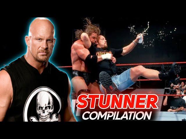 WWE Stone Cold Steve Austin Stunner Compilation of All Time