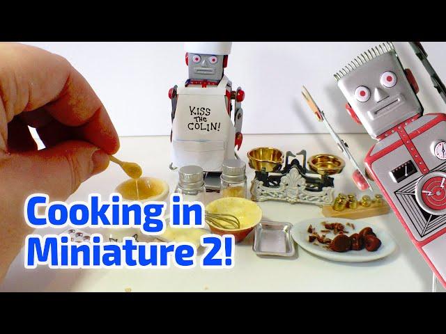 MINIATURE COOKIE BAKING!!! With Working Miniature Cookware