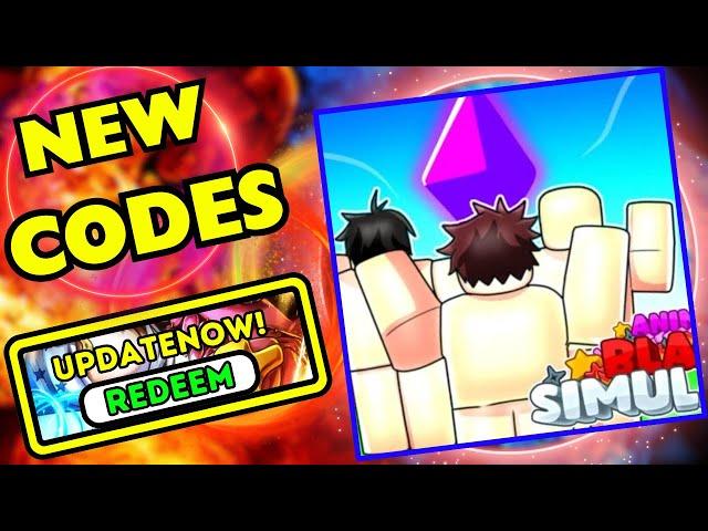 ️New️ ALL WORKING UPDATE CODES For Anime Blast Simulator- Roblox Anime Blast Simulator Codes 2024