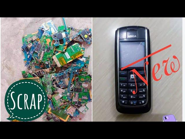 Mobile restoration old nokia 6020 repair and restoration