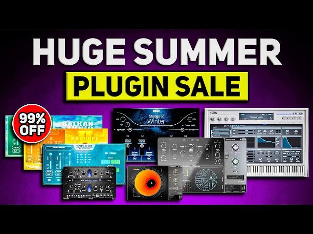 These New Summer Plugin Sales Are Ridiculous! (Arturia, Output, Sonuscore, Korg, UAD, Waves)