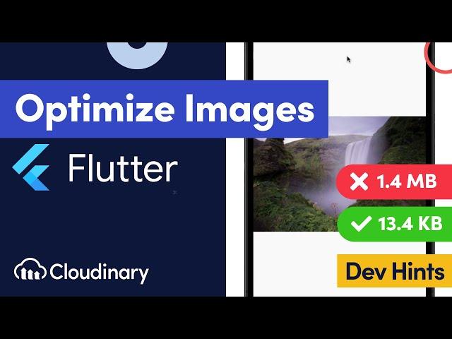 Optimize Images in Flutter with Cloudinary - Dev Hints